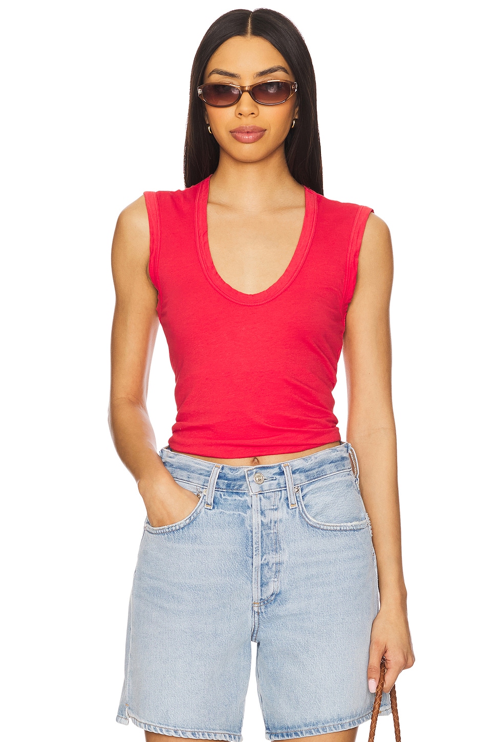 

Топ Estina Velvet By Graham & Spencer, chili