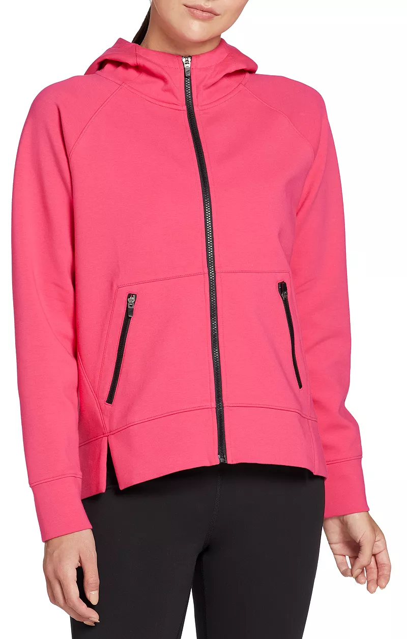 

Женская спортивная флисовая куртка на молнии DSG, цвет Pink Spirit