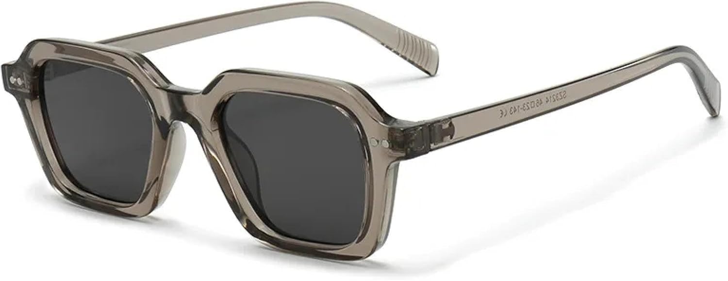 

Солнцезащитные очки с защитой UV400 | Градиентные линзы с цветными заклепками | Для женщин и мужчин, для занятий спортом на открытом воздухе и вождения DSVIGF, Grey Black