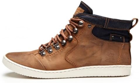 Мужские высокие кеды JACK JONES Jack & Jones, золотисто-коричневый — фото 3