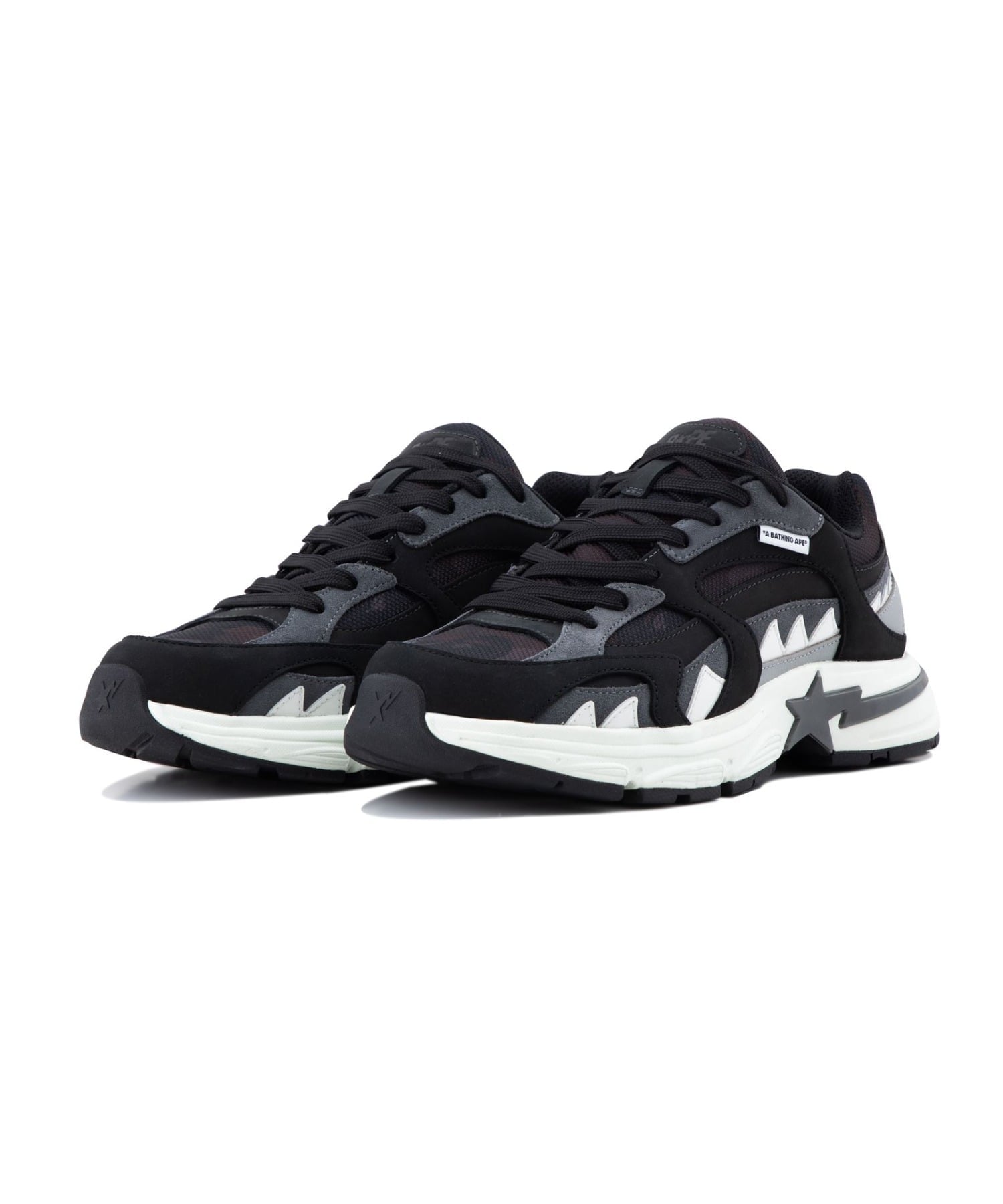 BAPE SHARK STA #1 A BATHING APE, BLACK