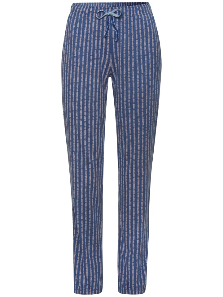 

Пижамные штаны в сине-розовую полоску VIVANCE DREAMS