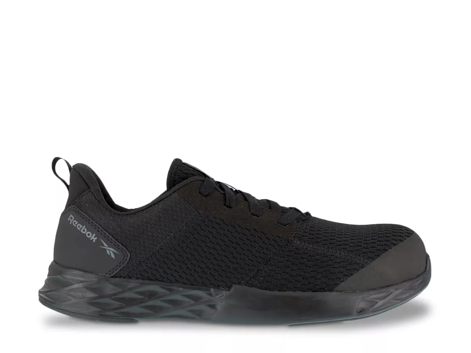 Кроссовки рабочие с композитным носком мужские Reebok Work, Black — фото 2