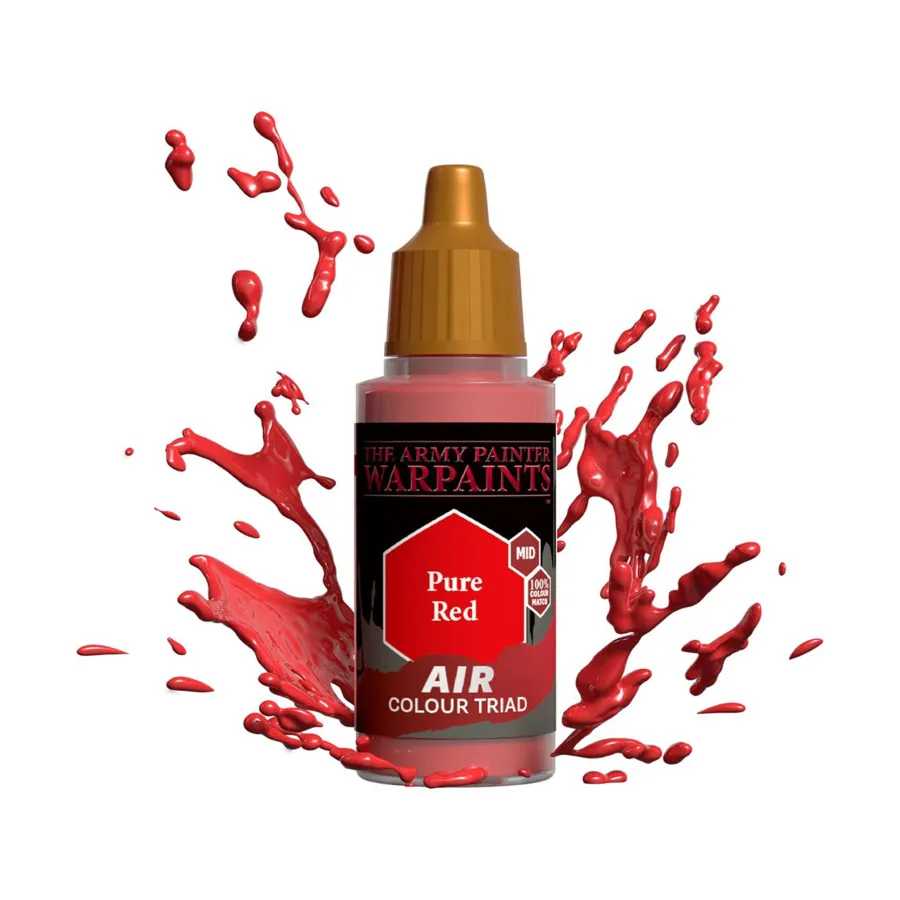 

Air Mid — чистый красный, Warpaints - Air