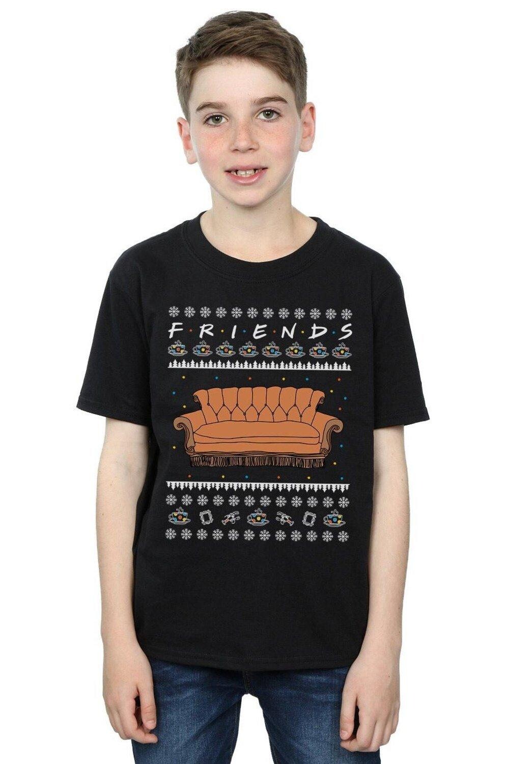 

Футболка Fair Isle Couch Friends, черный