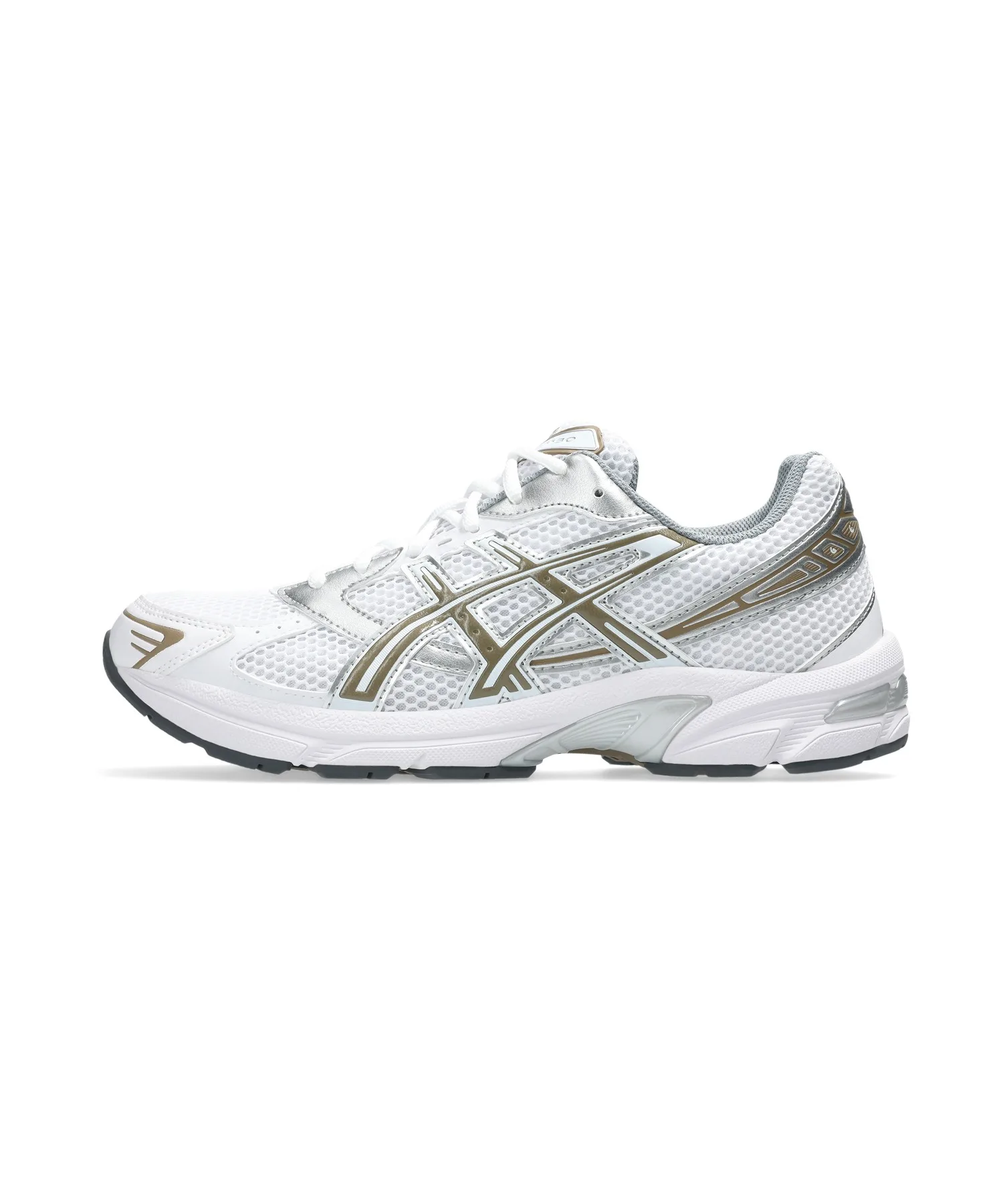 Унисекс кроссовки для бега ASICS GEL-1130 белые с серым — фото 2