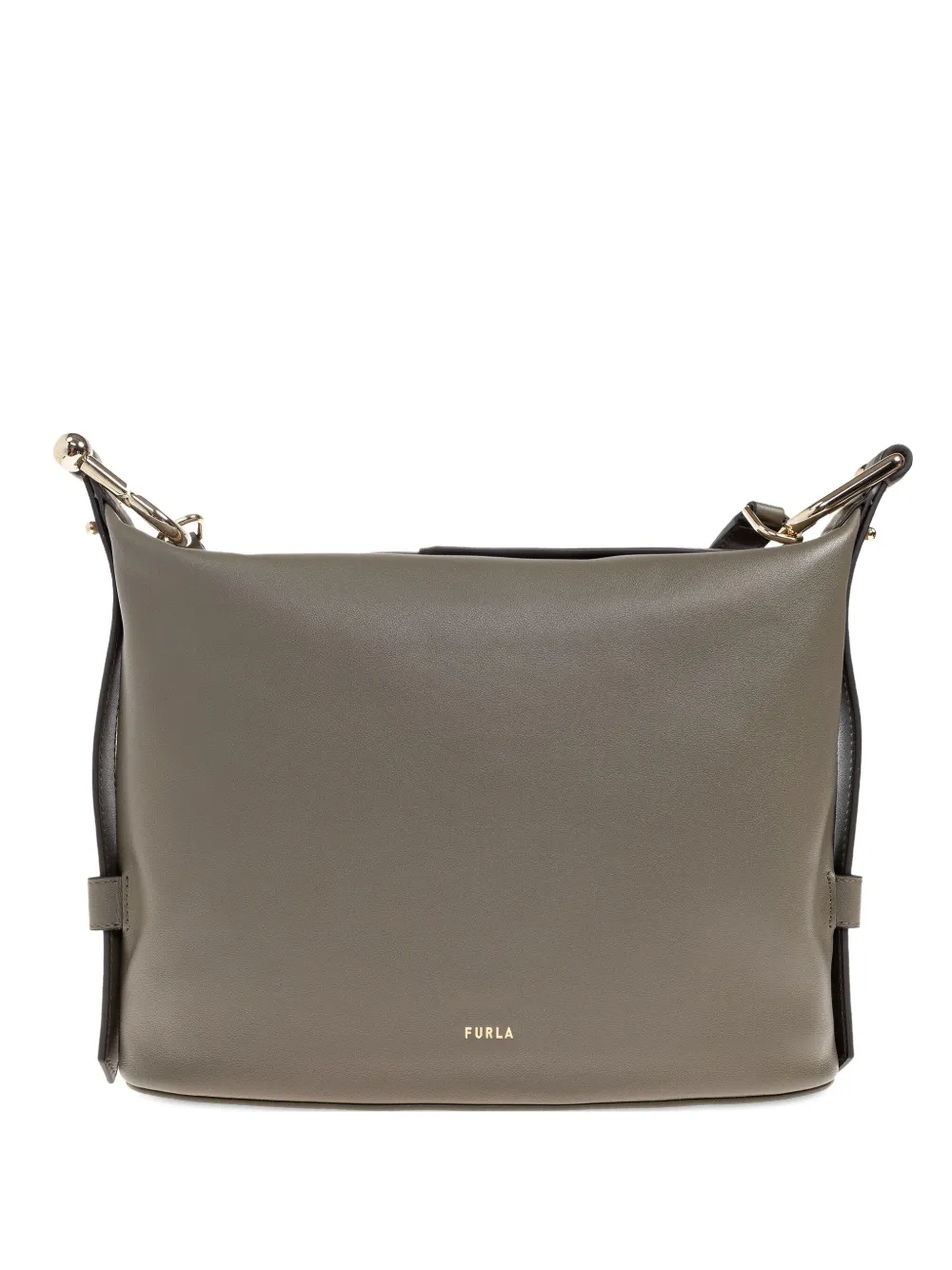 

Кожаная сумка через плечо Nuvola Furla, серый