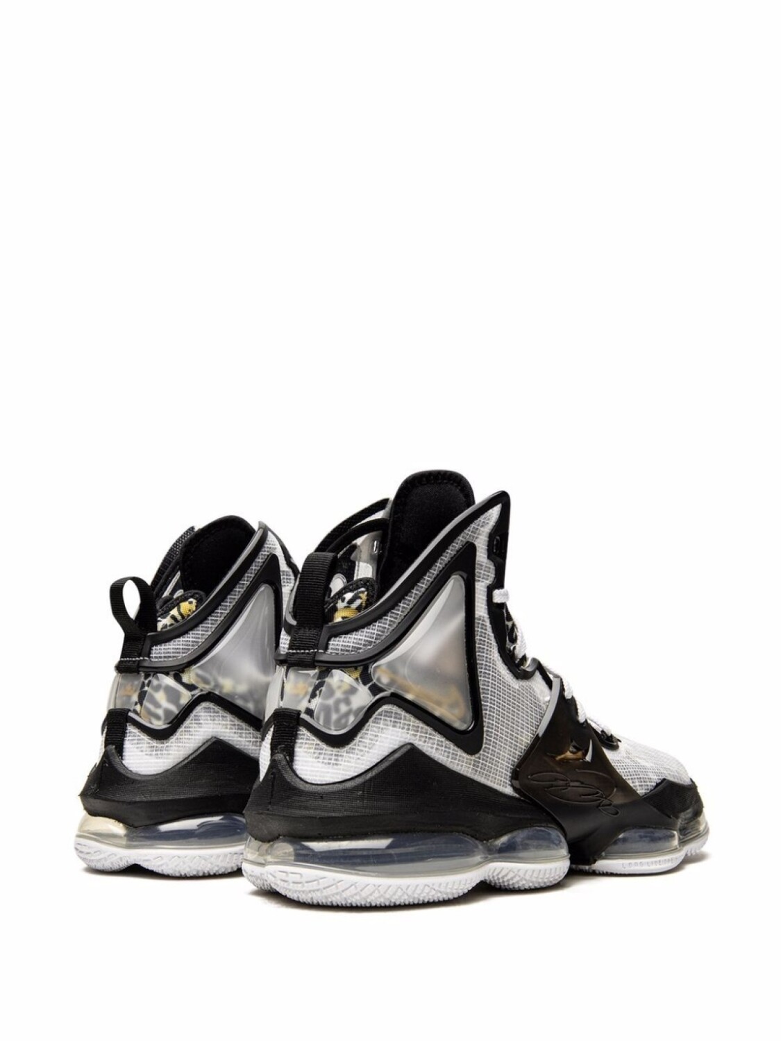 Высокие кроссовки LeBron 19 Nike, белый — фото 3