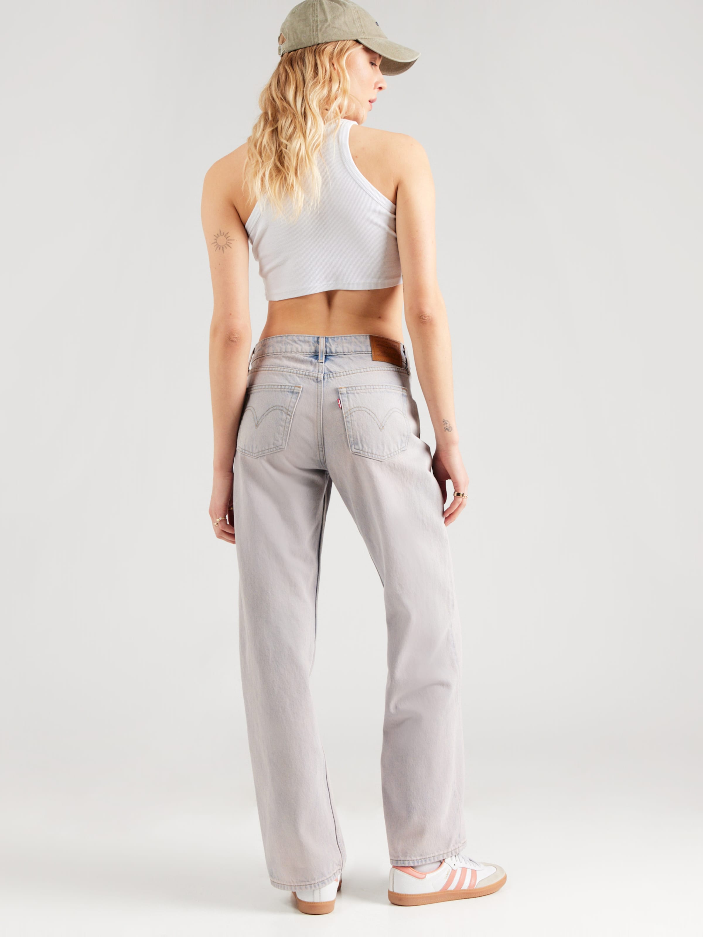LEVI'S  Джинсы свободного кроя 'Low Loose Jeans' в пастельно-розовом цвете — фото 4