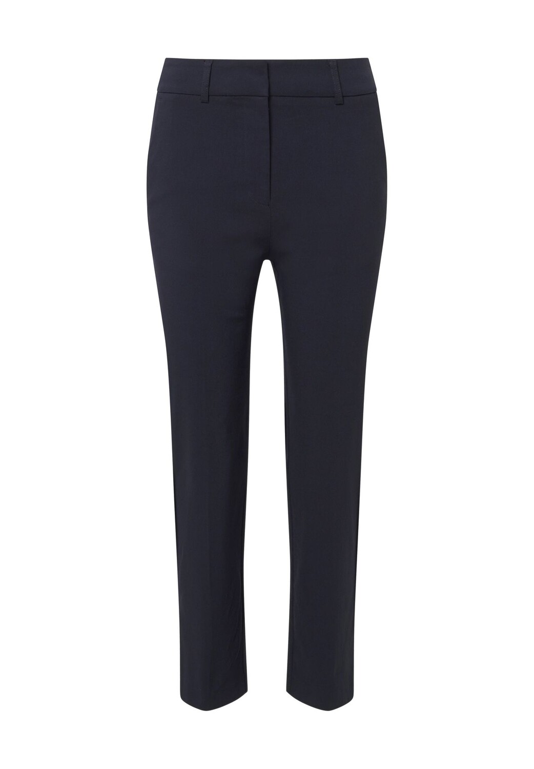 

Брюки тканевые, зауженного кроя, шлевки для ремня, женские Manguun Collection, темно-синий