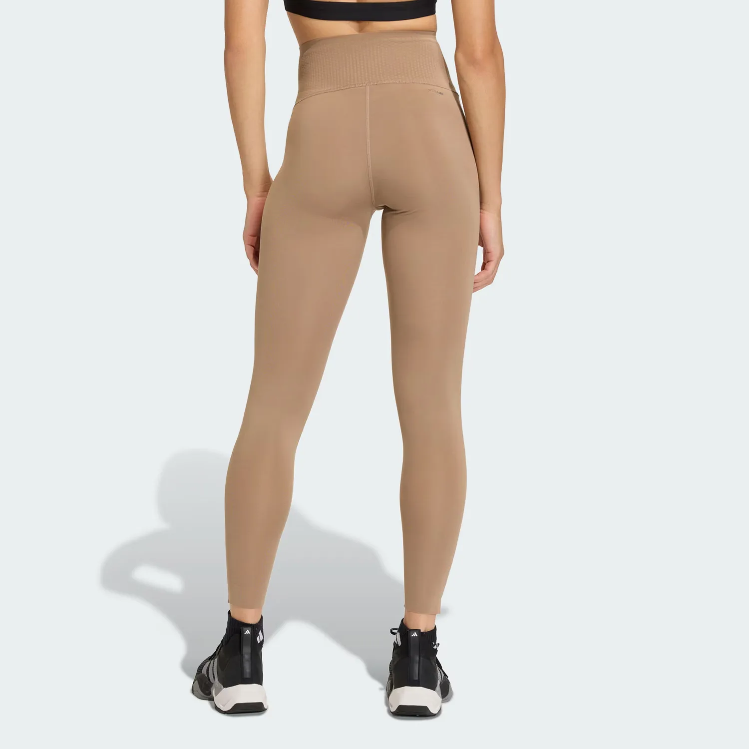 Брюки спортивные ESSENTIALS женские Adidas, розовый коричневый — фото 4