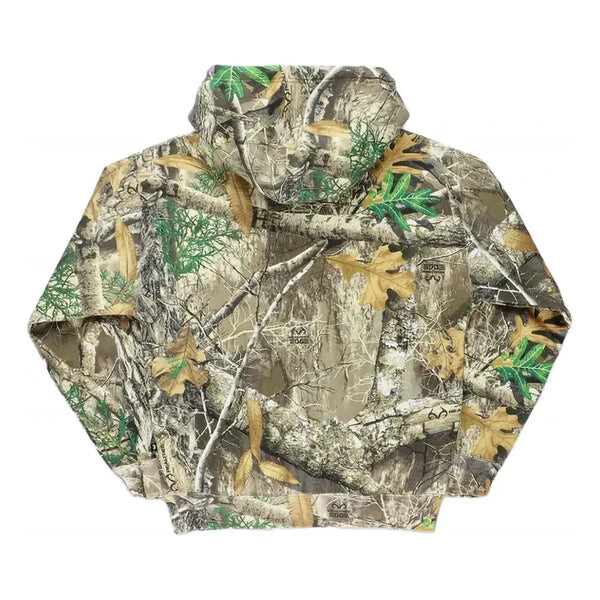 Куртка sb realtree allover print hoodie Nike, хаки — фото 2