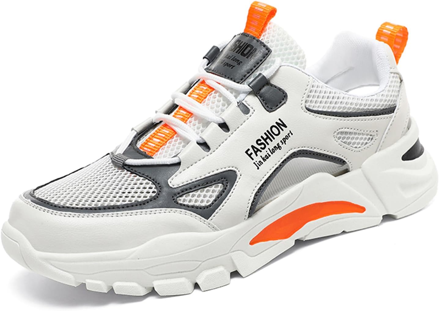 

Мужские модные кроссовки для бега, нескользящие, дышащие, для тренировок и занятий спортом Abborora, бежевый