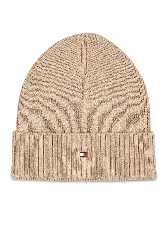 

Зимняя шапка Tommy Hilfiger Flag AM0AM12796, бежевый