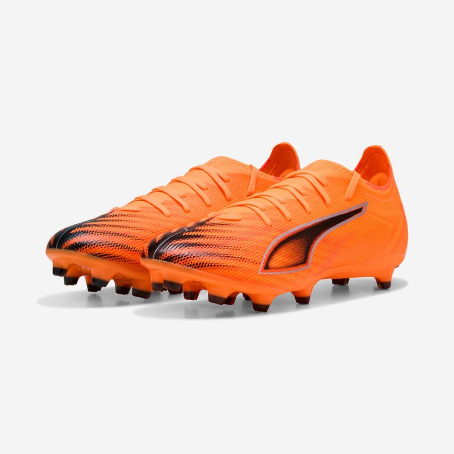 PUMA Футбольные бутсы женские/мужские FG/AG - Ultra 6 Match, оранжевые — фото 4