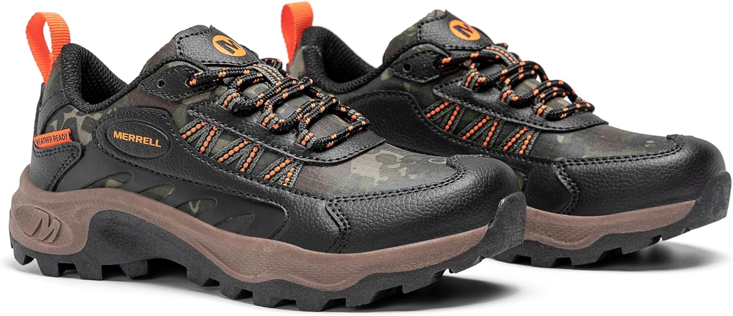 Детские низкие кроссовки Stowe, унисекс Merrell, Camo — фото 2