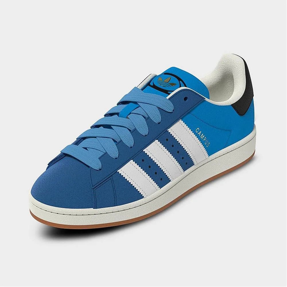 Женские кроссовки Adidas Campus 00-х, ярко-синий/белый — фото 3