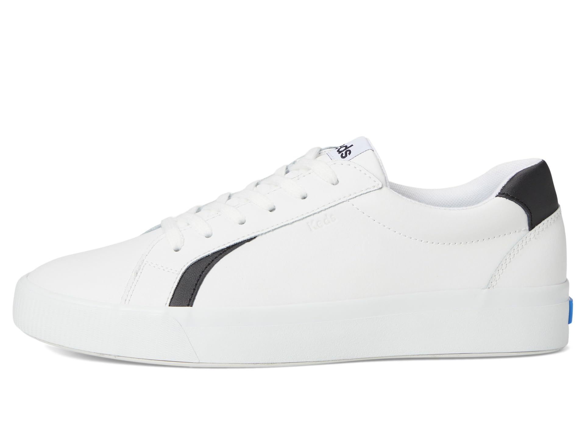 Кроссовки Keds Pursuit Lace Up, цвет White / Black Leather — фото 4