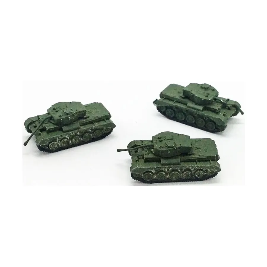 

Коллекция комет № 4, WWII Micro Armour - United Kingdom - Loose Miniatures (1:285)
