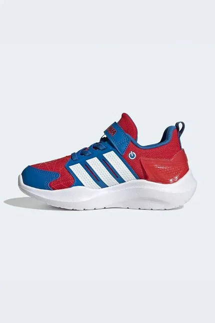 Кроссовки детские LIGHTORAMA RNR SPIDER-MAN Adidas, красный — фото 4