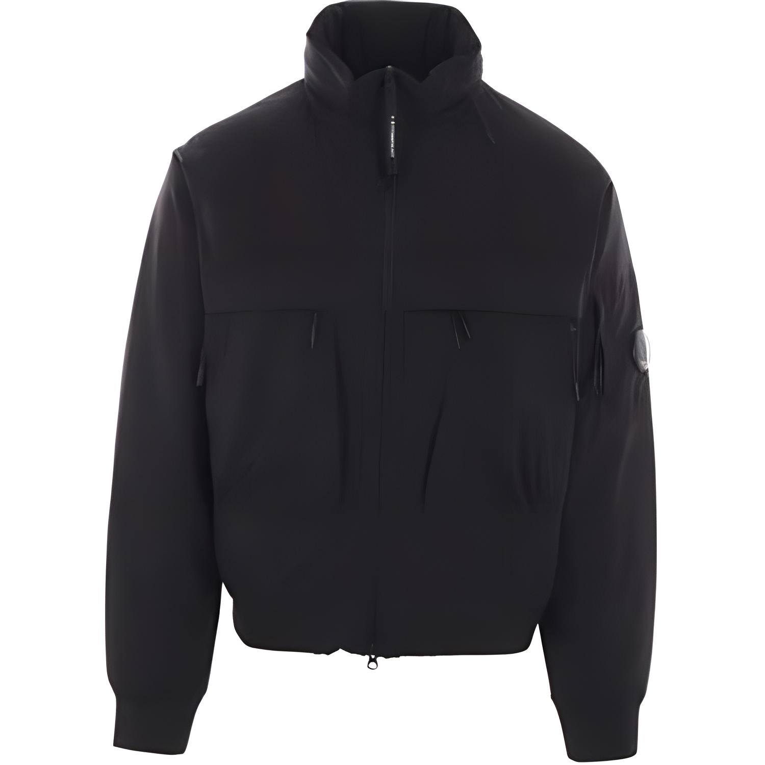 

C.P.Company Профессиональная куртка пуховик на молнии, Black