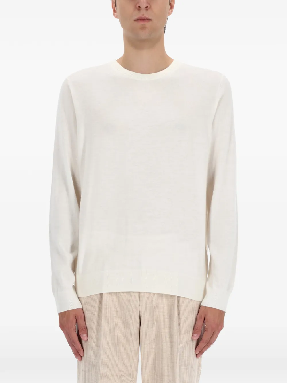 

Футболка с круглым вырезом Boss, белый