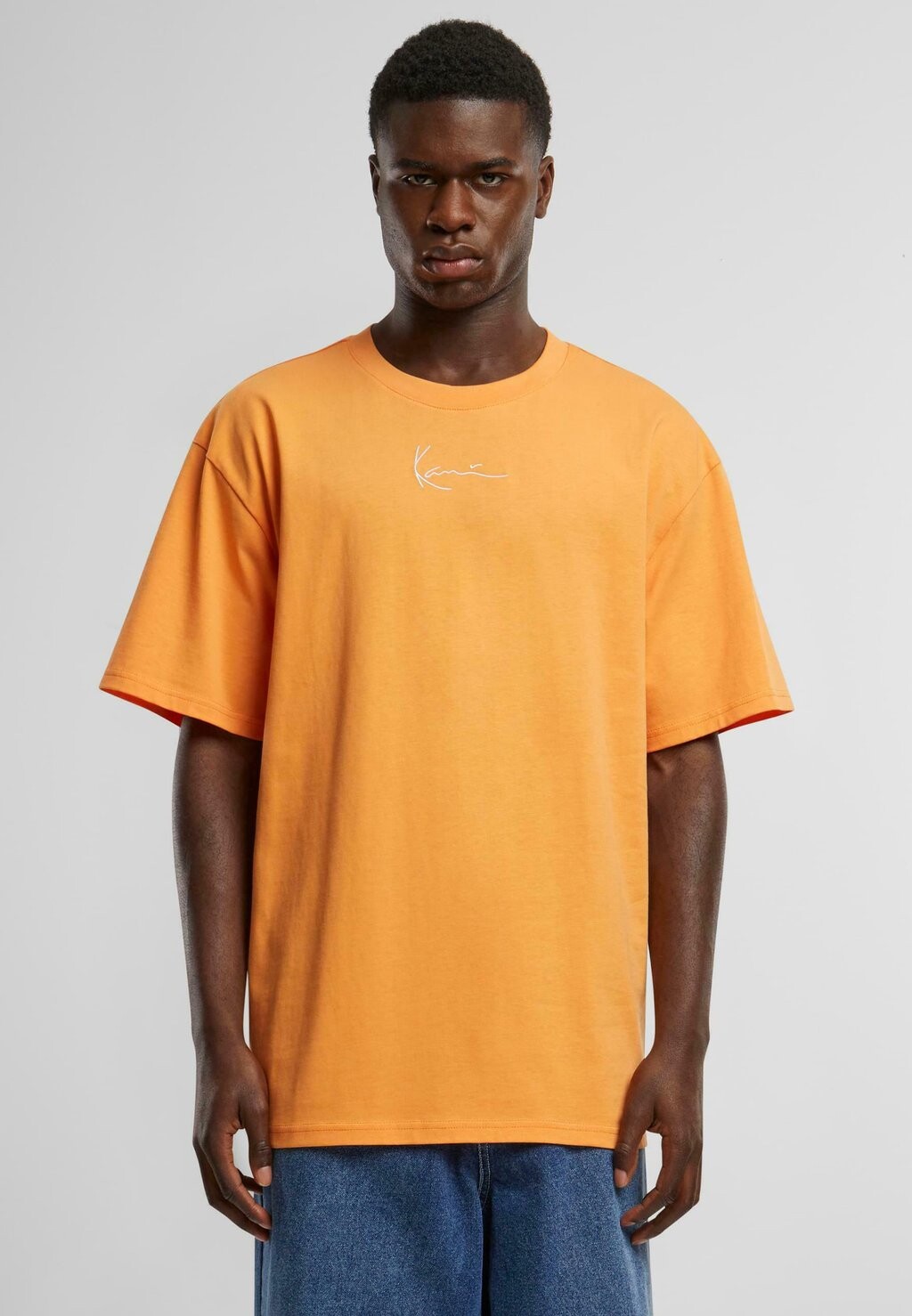 

Базовая футболка Small Signature Essential Tee Karl Kani, оранжевая