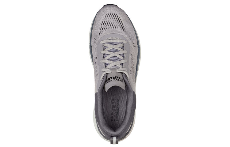 Кроссовки Max Cushioning для тренировок для мужчин с низким верхом, серые Skechers — фото 4