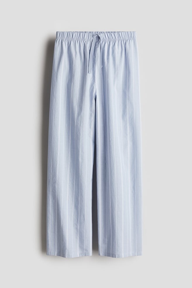 

Брюки из хлопкового поплина H&M, мультиколор