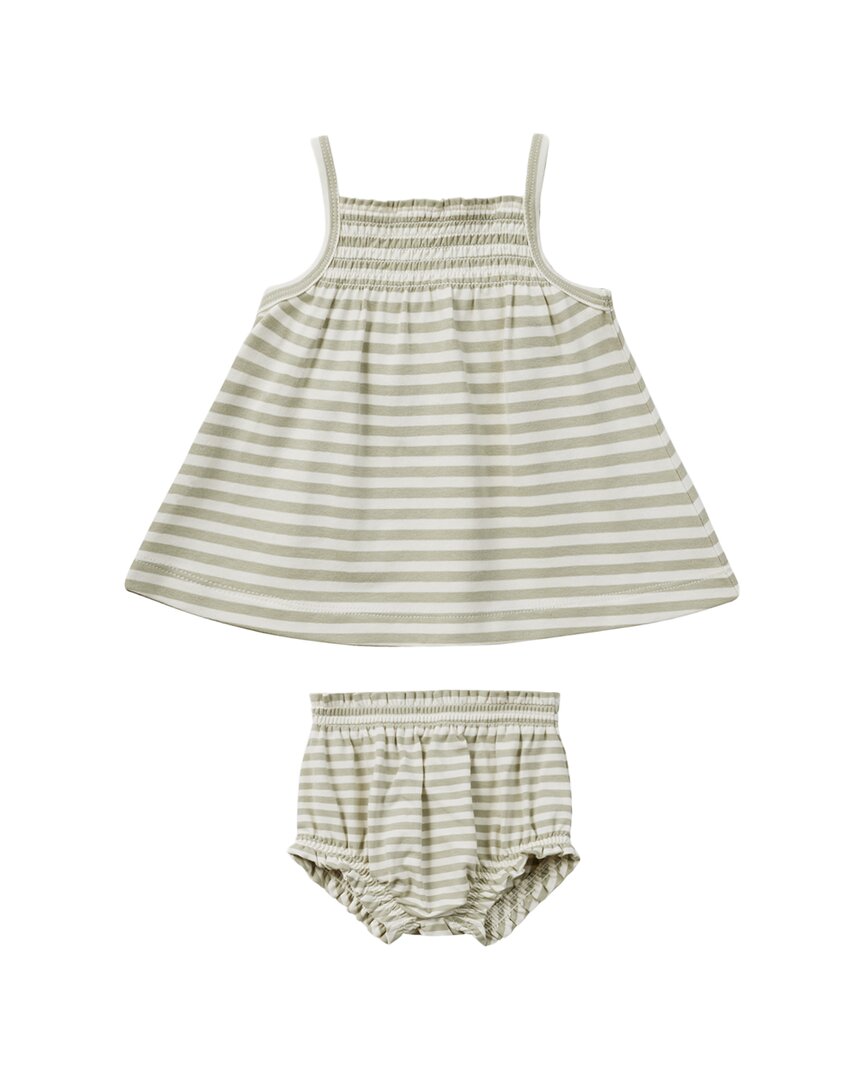 

Комплект Quincy Mae Smocking Tank & Shark, зеленый