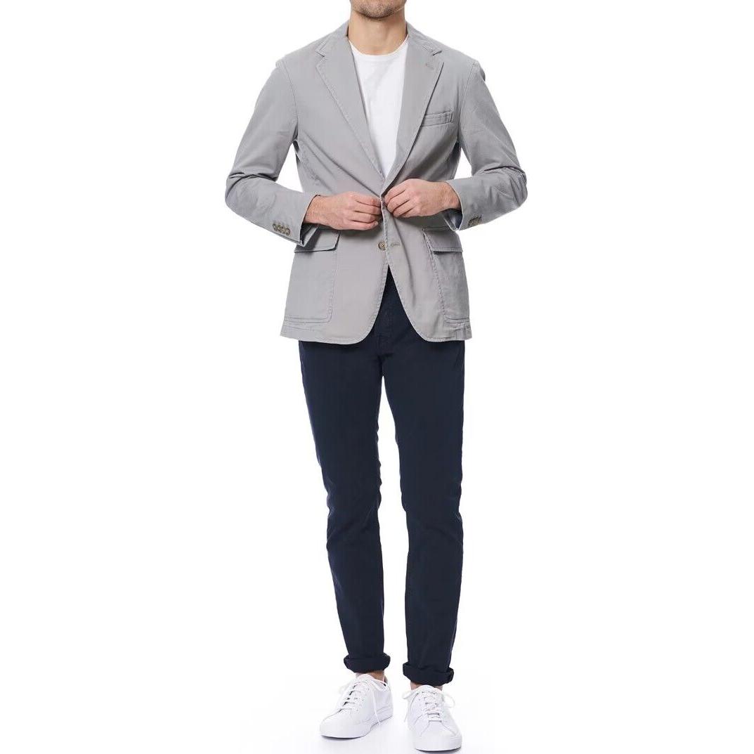 Polo Ralph Lauren Мужской серый пиджак для делового костюма, Gray — фото 4