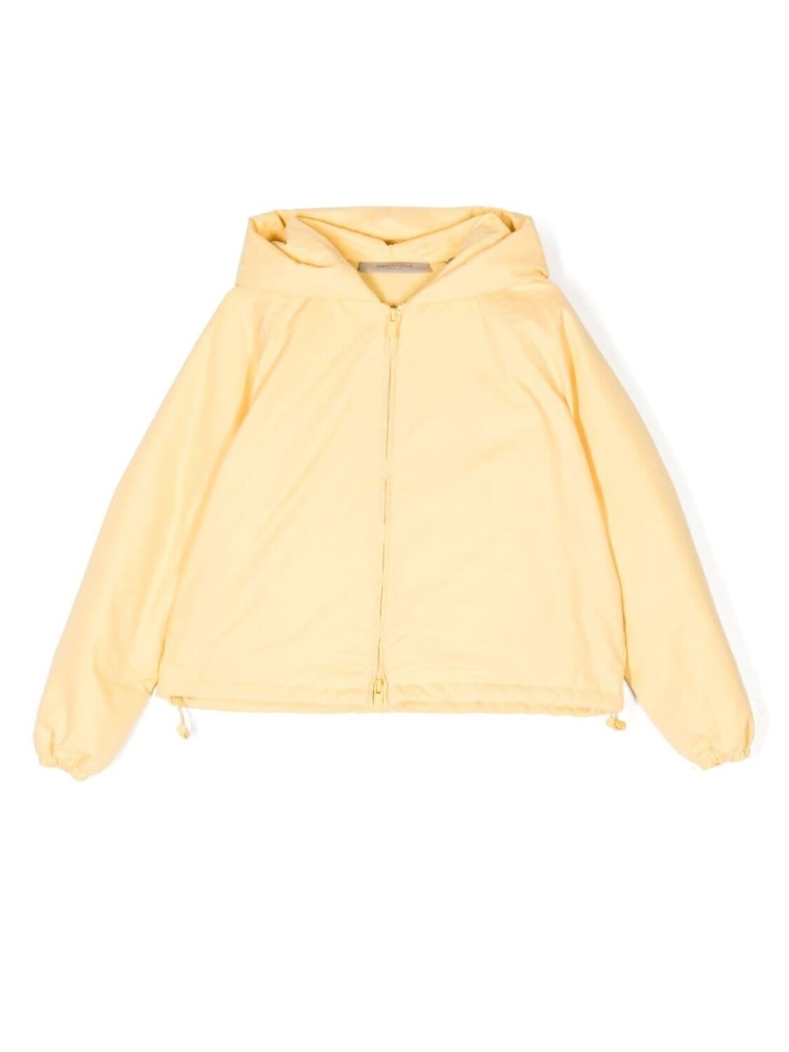 Куртка FEAR OF GOD ESSENTIALS KIDS Fullzip с логотипом, желтый