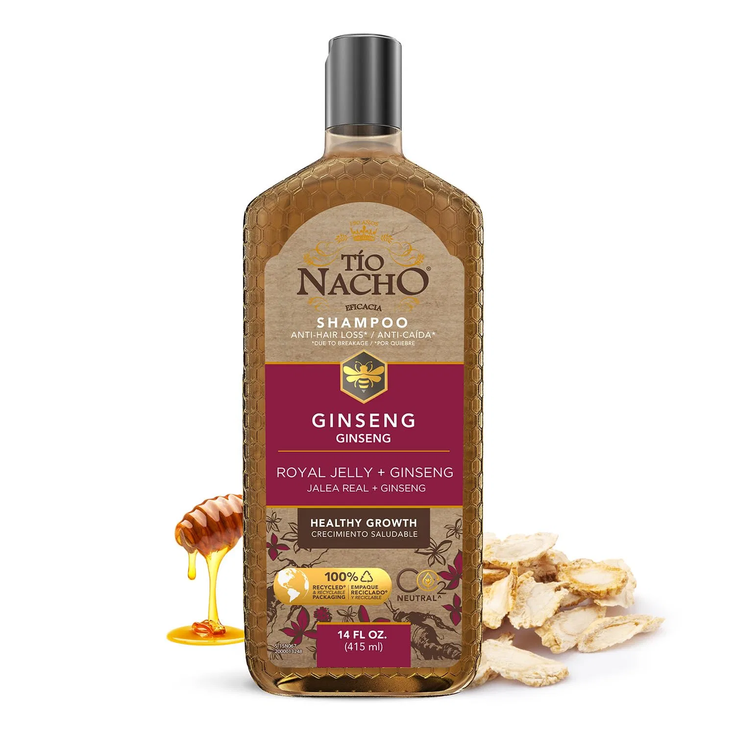 Шампунь «Royal Jelly» с женьшенем от Tio Nacho Tio Nacho