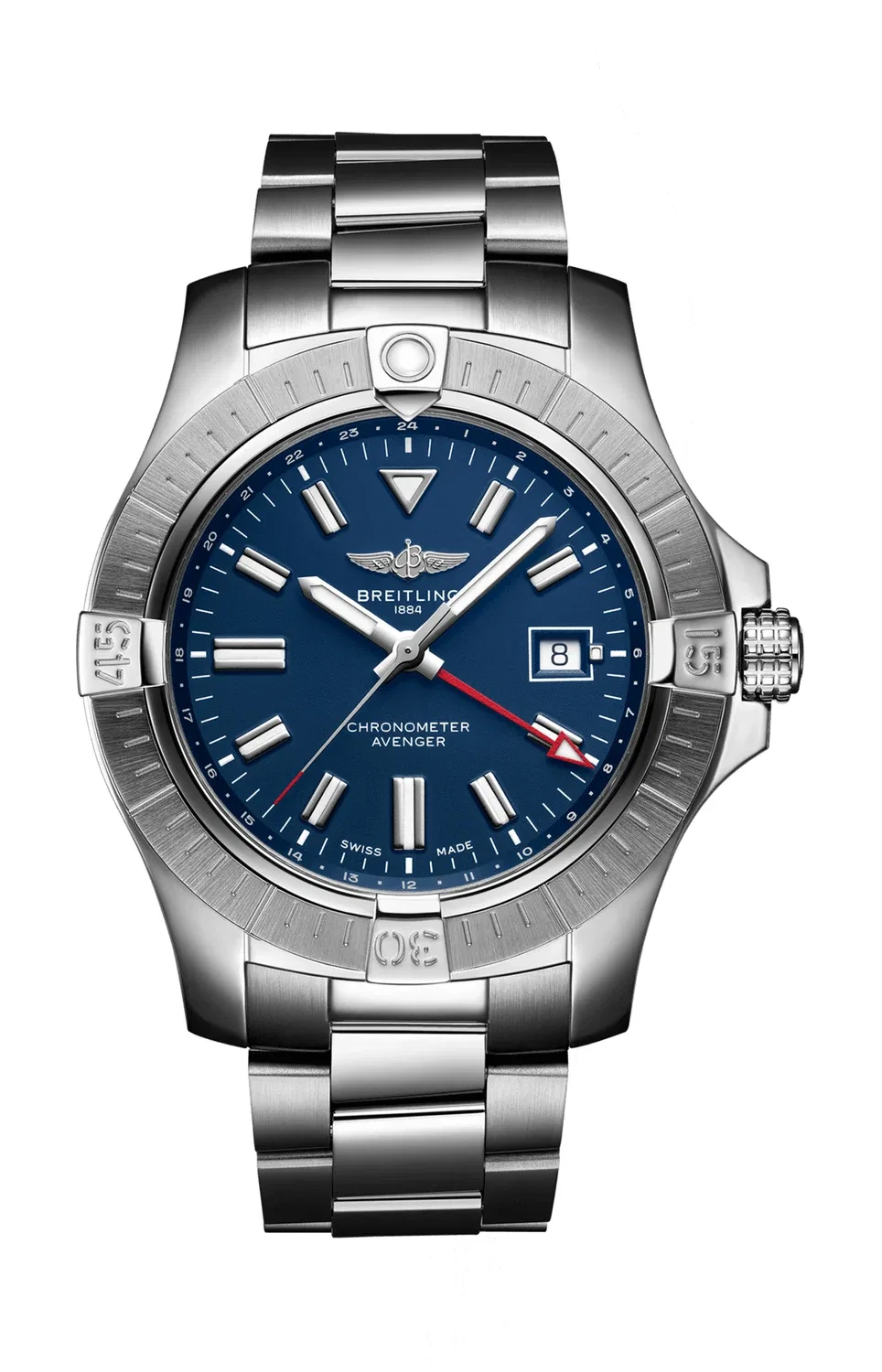 Авенджер Автоматик GMT 45 - A32395101C1A1 BREITLING, черный