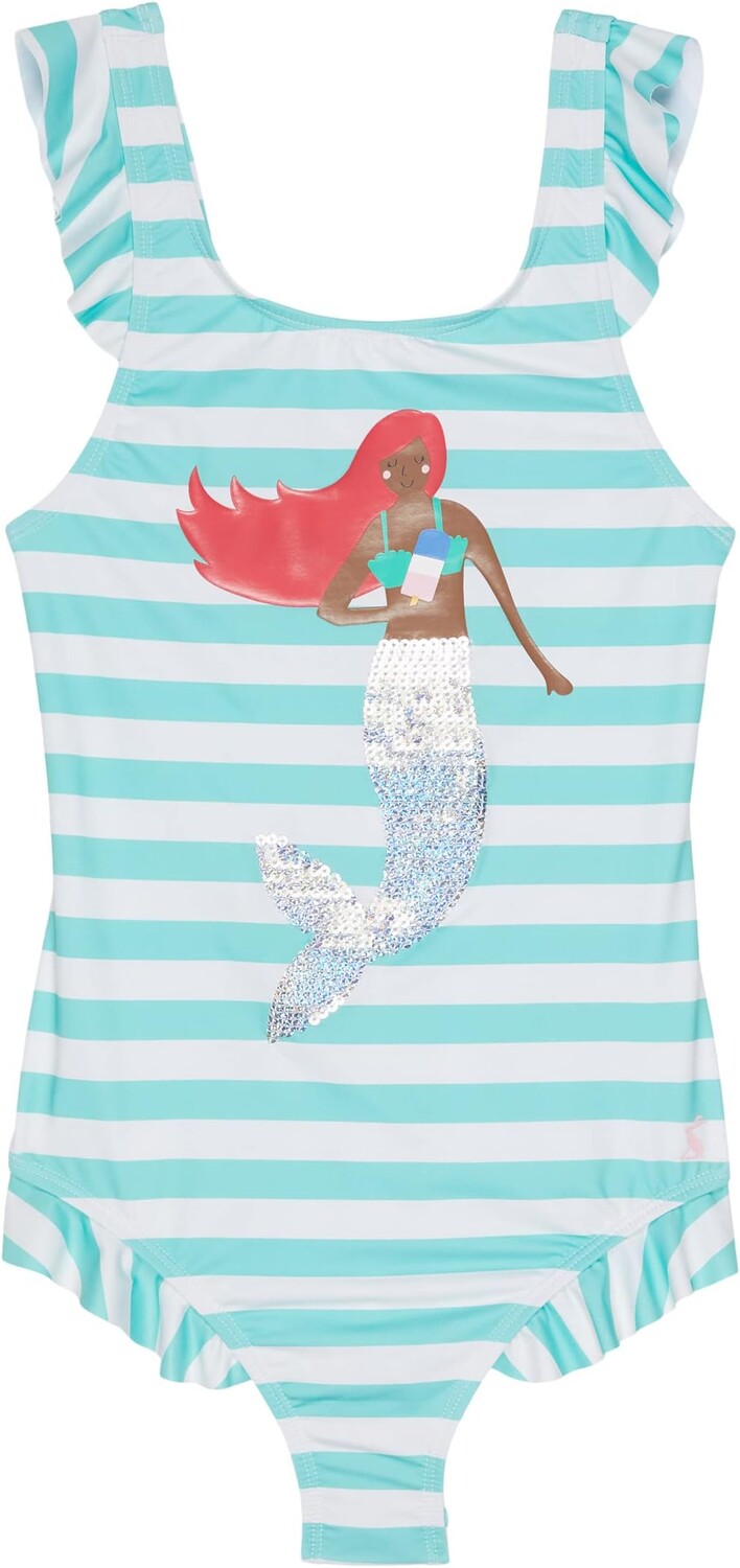 

Купальник Joules Kids Splash, цвет Green Stripe