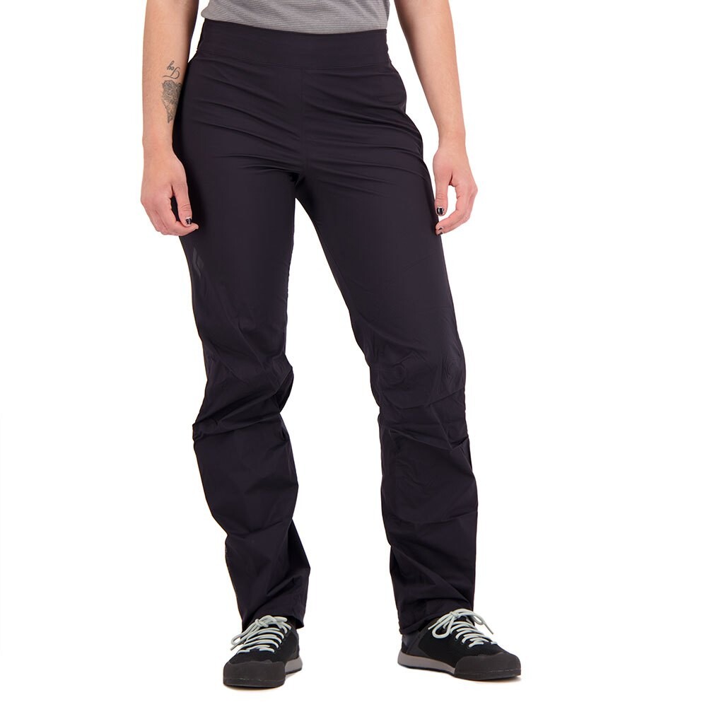 

Брюки Black Diamond Stormline Stretch Full Zip Rain, черный