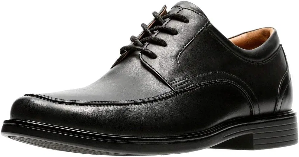 Туфли Clarks Men's Un Aldric Park Oxford Clarks Cycle Systems, Black (Black Leather)