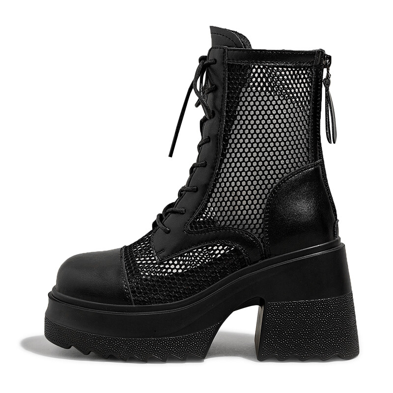 

Ботинки Martin Boot женские A Poinsettia Princess, черный