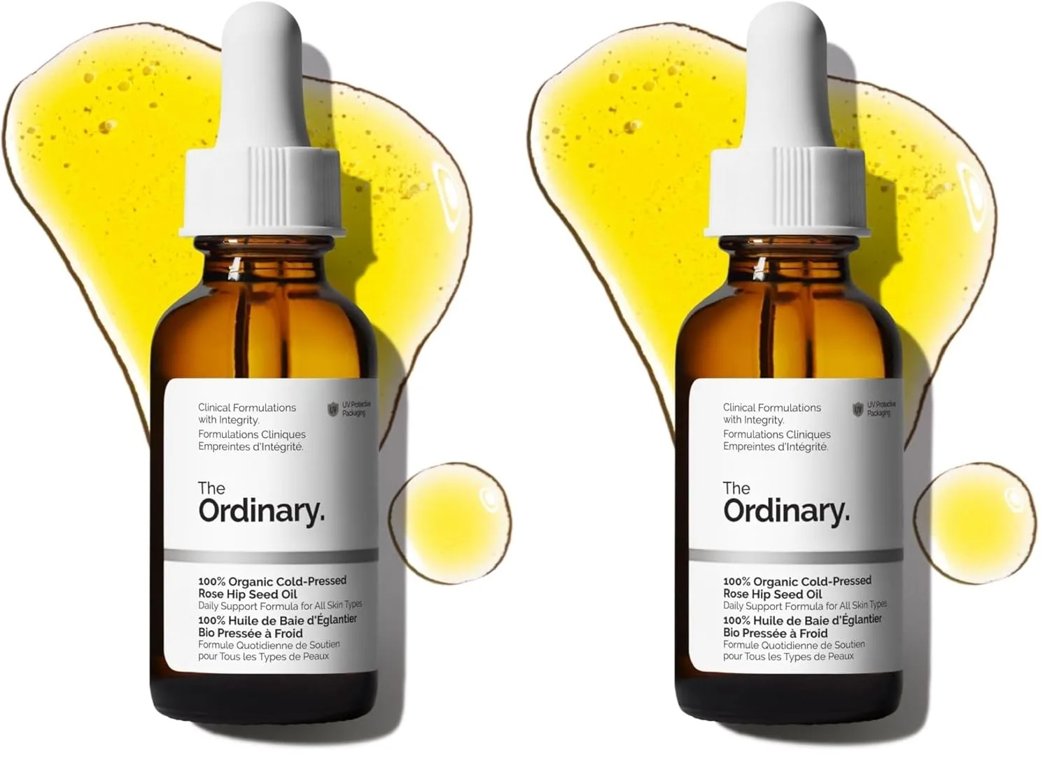 Органическое масло семян шиповника холодного отжима The Ordinary (100%) борется с признаками старения, улучшая внешний вид неровного тона кожи и поддерживая ее эластичность, 30 мл (упаковка из 2 шт.) 29,6 мл (2 шт.)