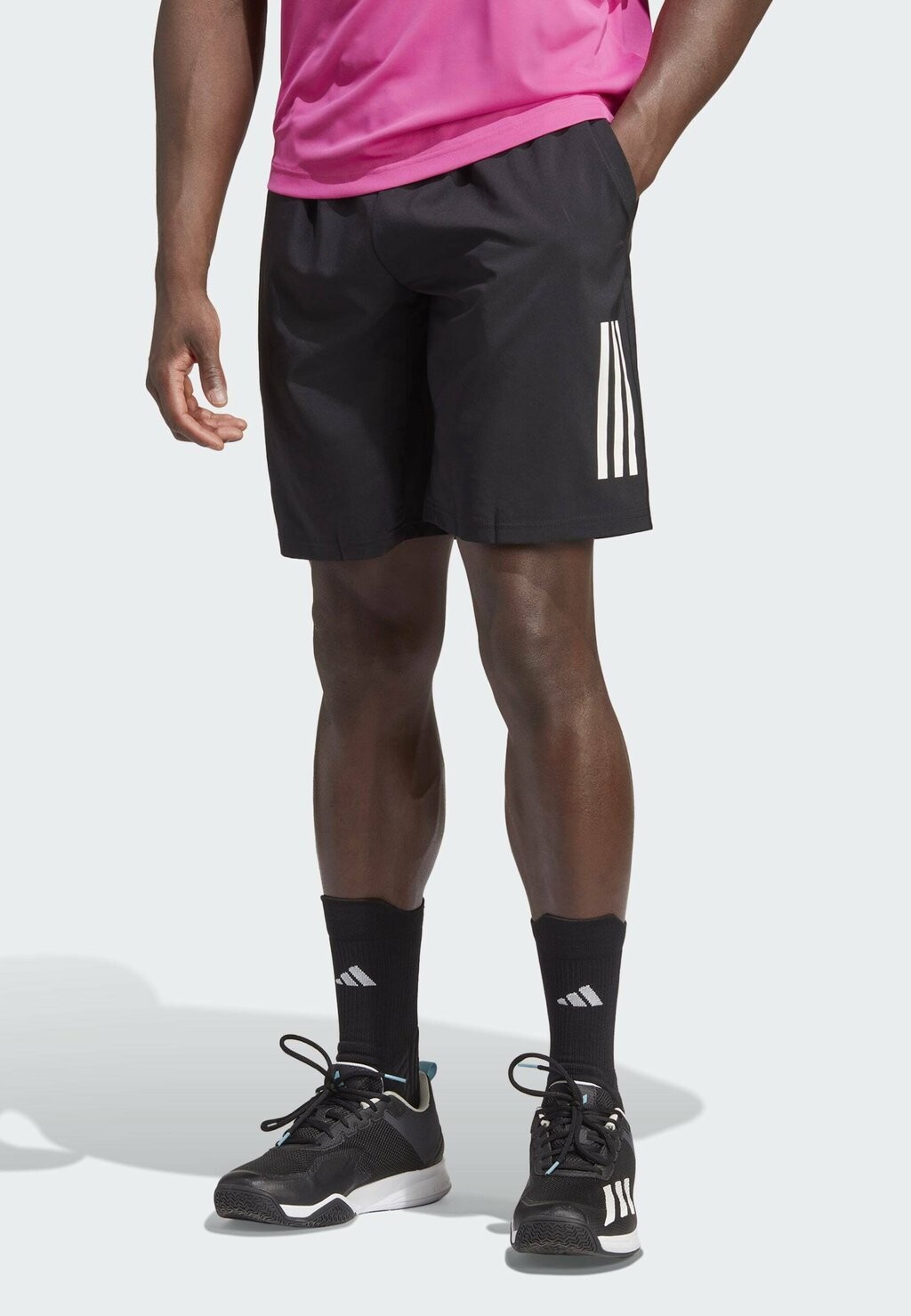 

Спортивные шорты Adidas CLUB STRIPES TENNIS, цвет Black