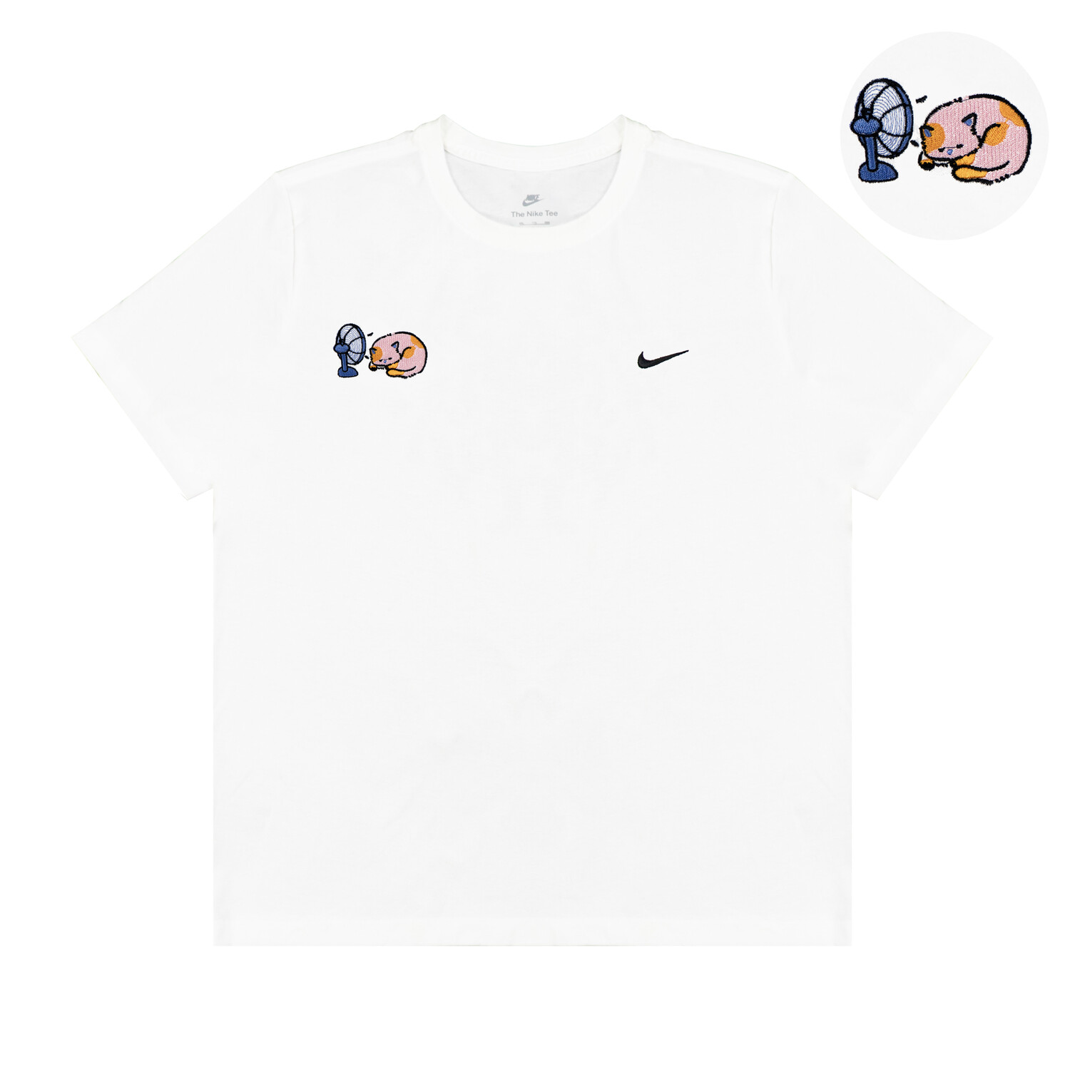 

Футболка унисекс белая Nike, белый