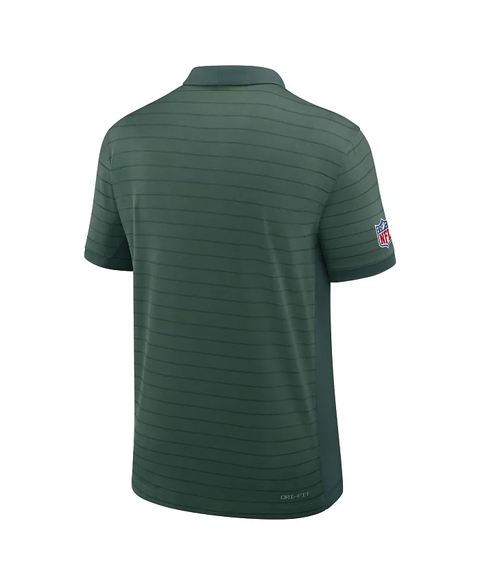 Мужская поло Green Bay Packers Sideline Victory Stripe Performance Nike — фото 3