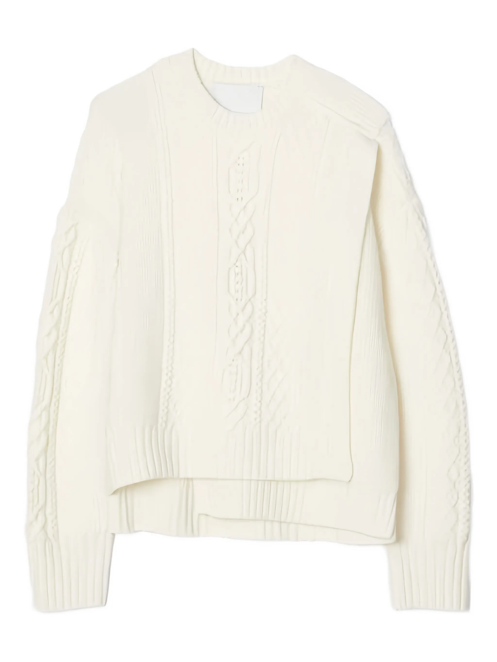 

Свитер фактурной вязки 3.1 Phillip Lim, нейтральный