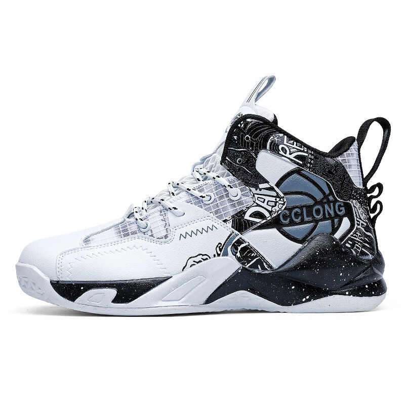 

Баскетбольные кроссовки Basketball Shoes Unisex High-Top Simba'S Pride, белый/синий