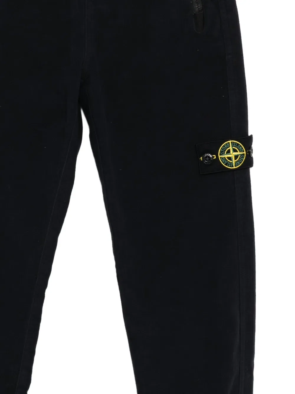 Брюки Compass-patch Stone Island Junior, черный — фото 3