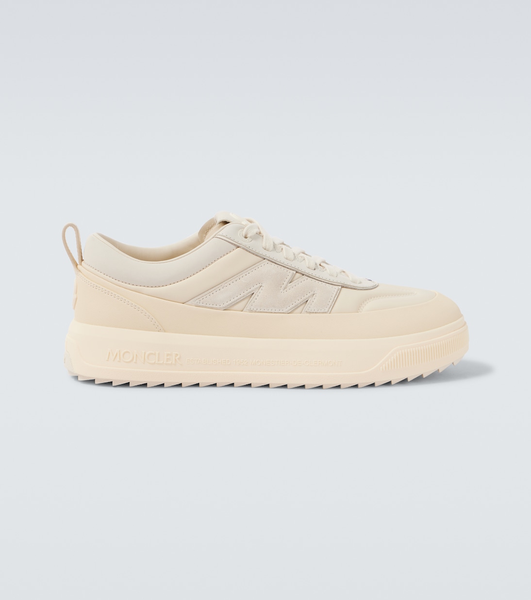 

Кроссовки Monpulse Altive с кожаными вставками Moncler, Tapioca