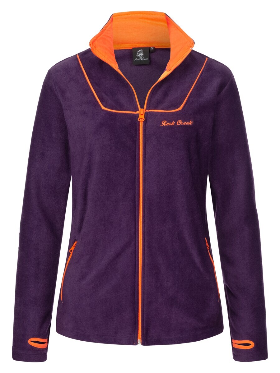 

Куртка для активного отдыха Rock Creek Fleece Jacket, темно-фиолетовый