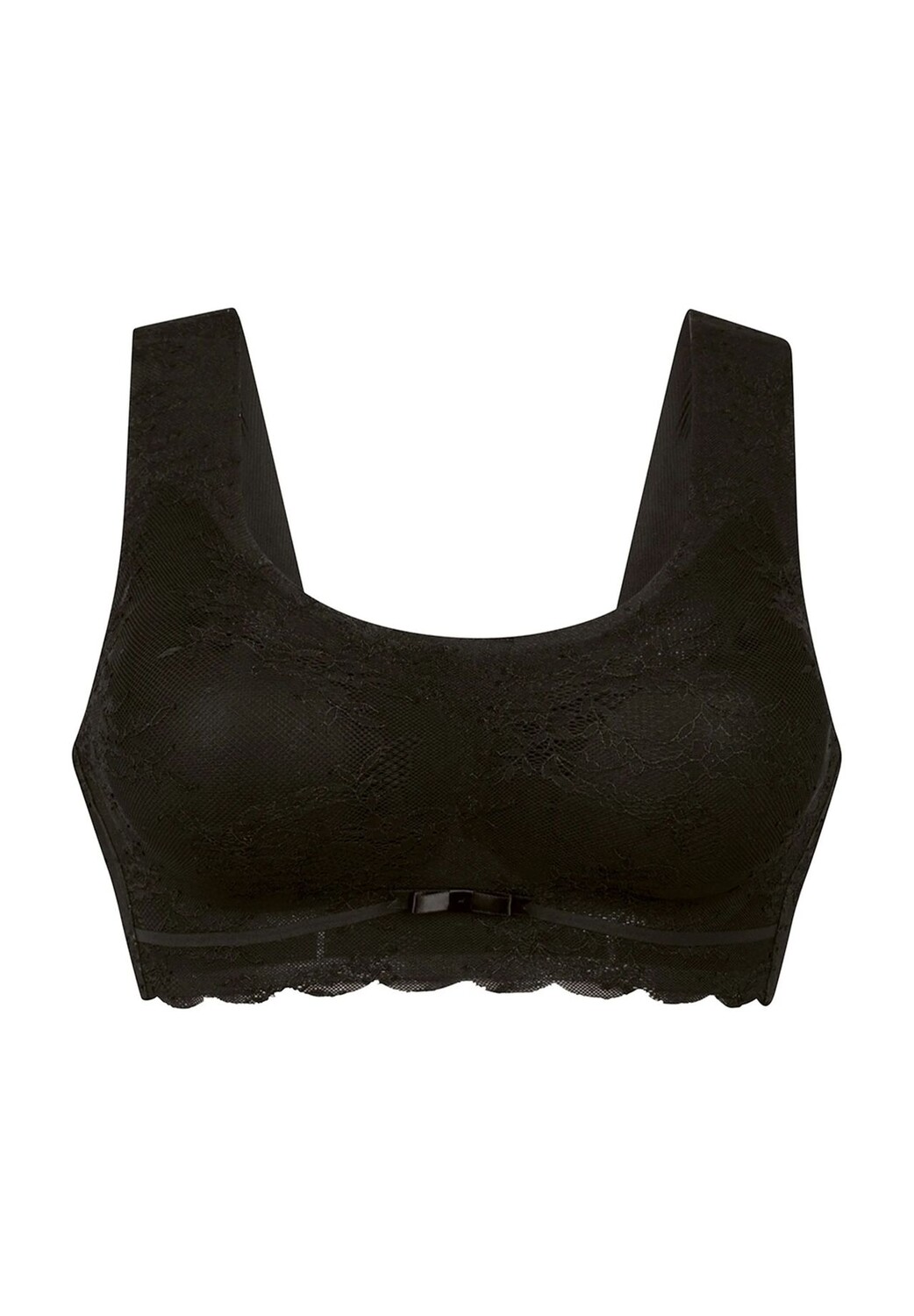 

Женский бюстгальтер без косточек с кружевом и бантом Essentials Anita, цвет 001 Schwarz