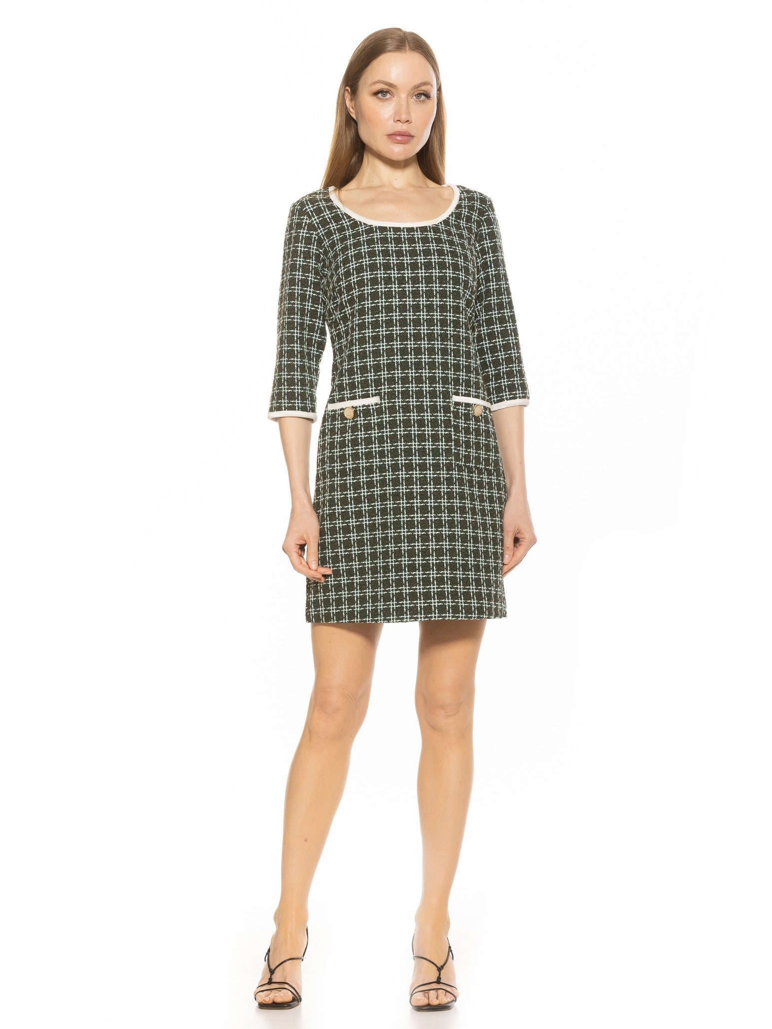 

Платье Орла ALEXIA ADMOR, цвет green plaid