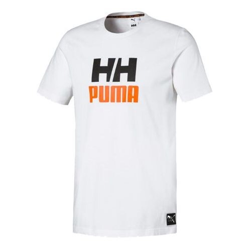 

Футболка helly hansen crossover short sleeve couple style white Puma, белый